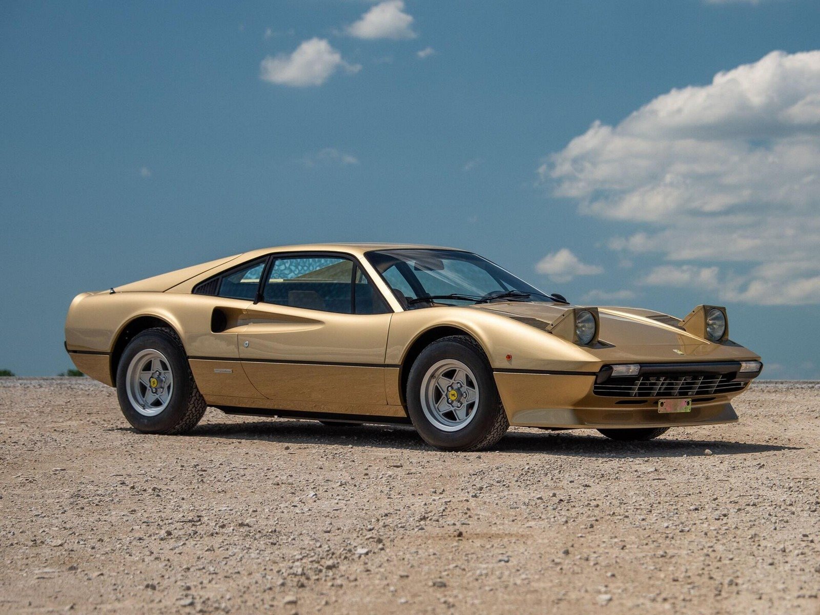 FERRARI F308 GTB VETRORESINA ORO CHIARO, foto 8