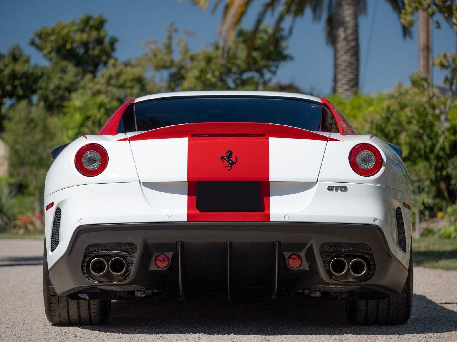 2011 - FERRARI F599 GTO BIANCO & ROSSO CORSA, foto 5