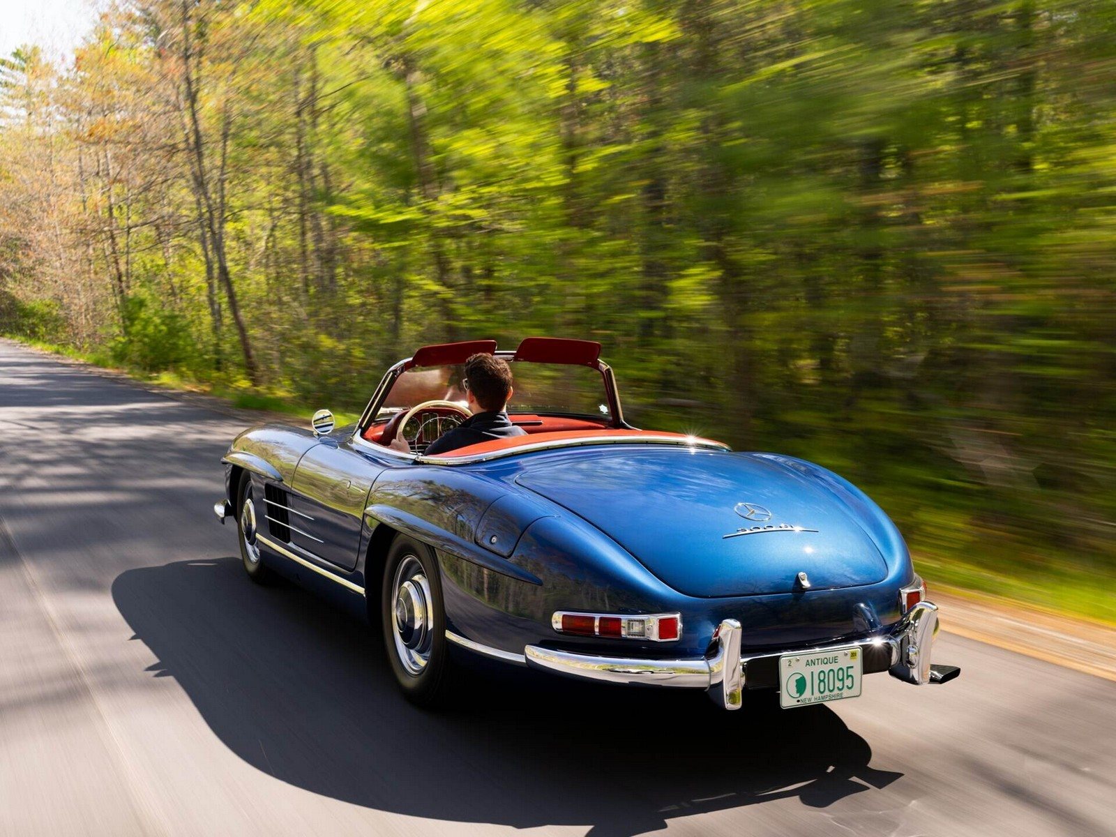 1961 - MERCEDES-BENZ 300 SL ROADSTER MEDIUM BLUE, foto 2