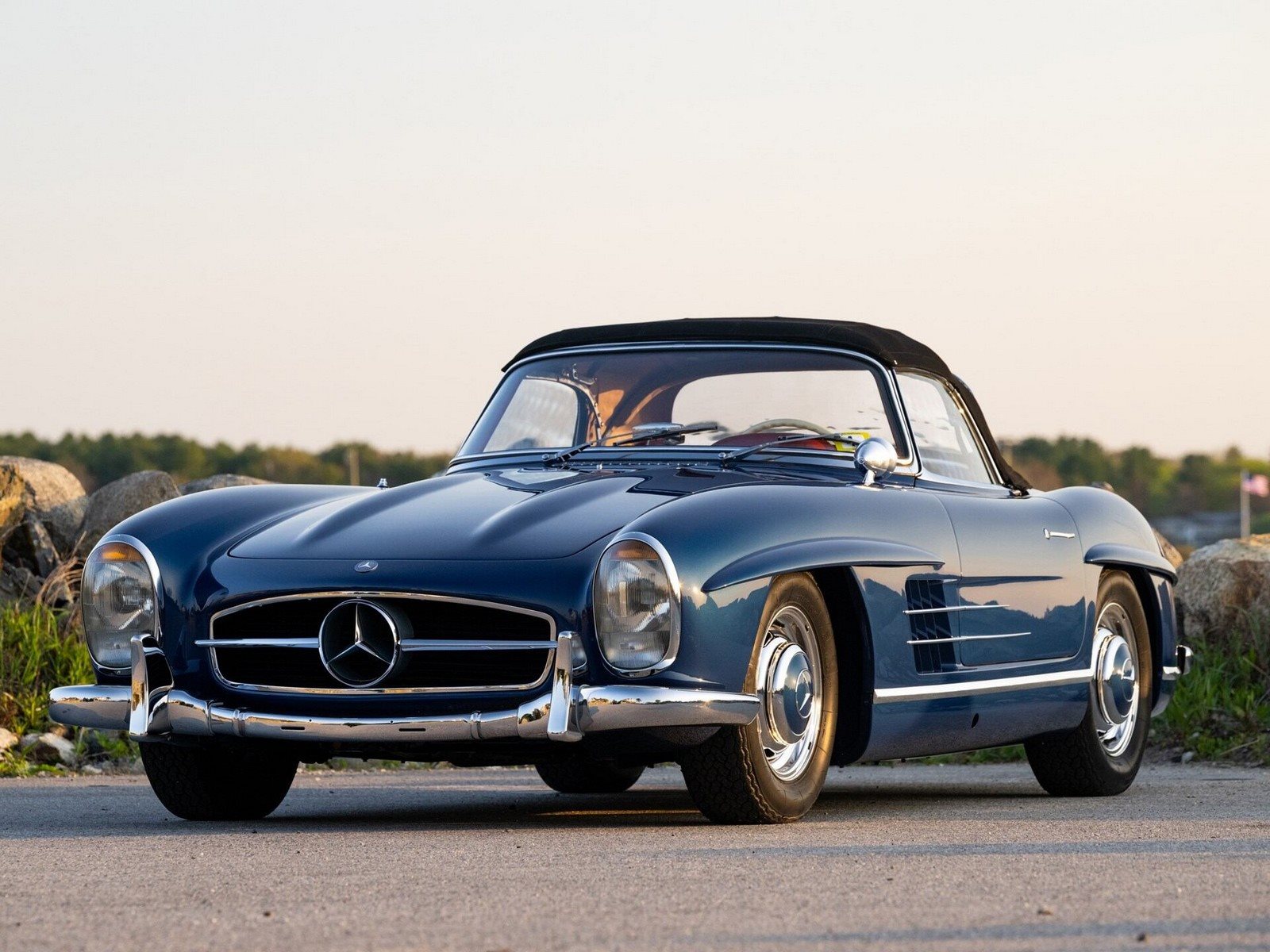 1961 - MERCEDES-BENZ 300 SL ROADSTER MEDIUM BLUE, foto 11