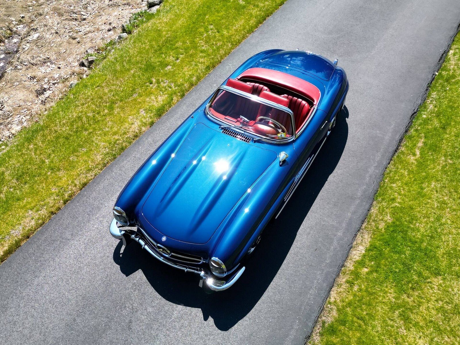 1961 - MERCEDES-BENZ 300 SL ROADSTER MEDIUM BLUE, foto 12