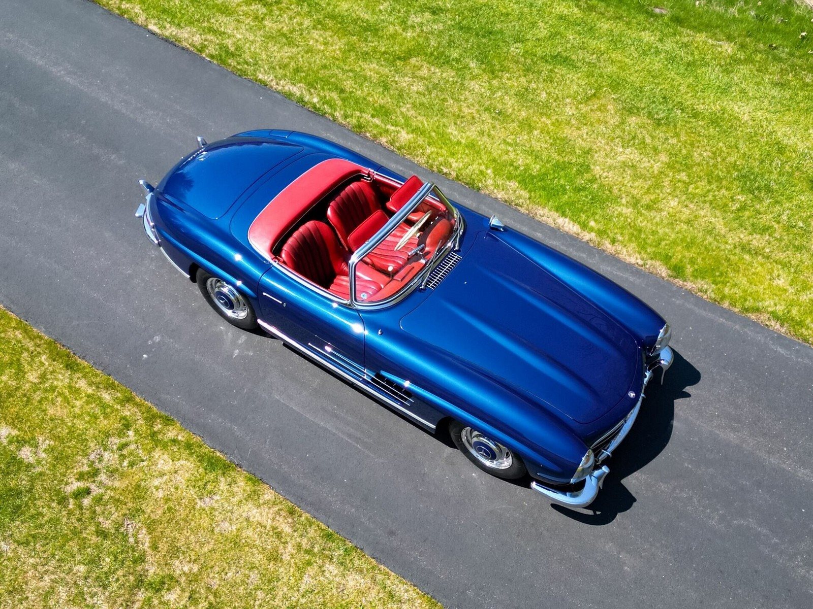 1961 - MERCEDES-BENZ 300 SL ROADSTER MEDIUM BLUE, foto 13