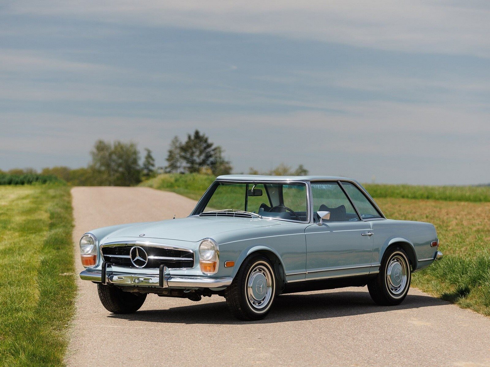 1970 - MERCEDES-BENZ 280 SL HORIZON BLUE, foto 1