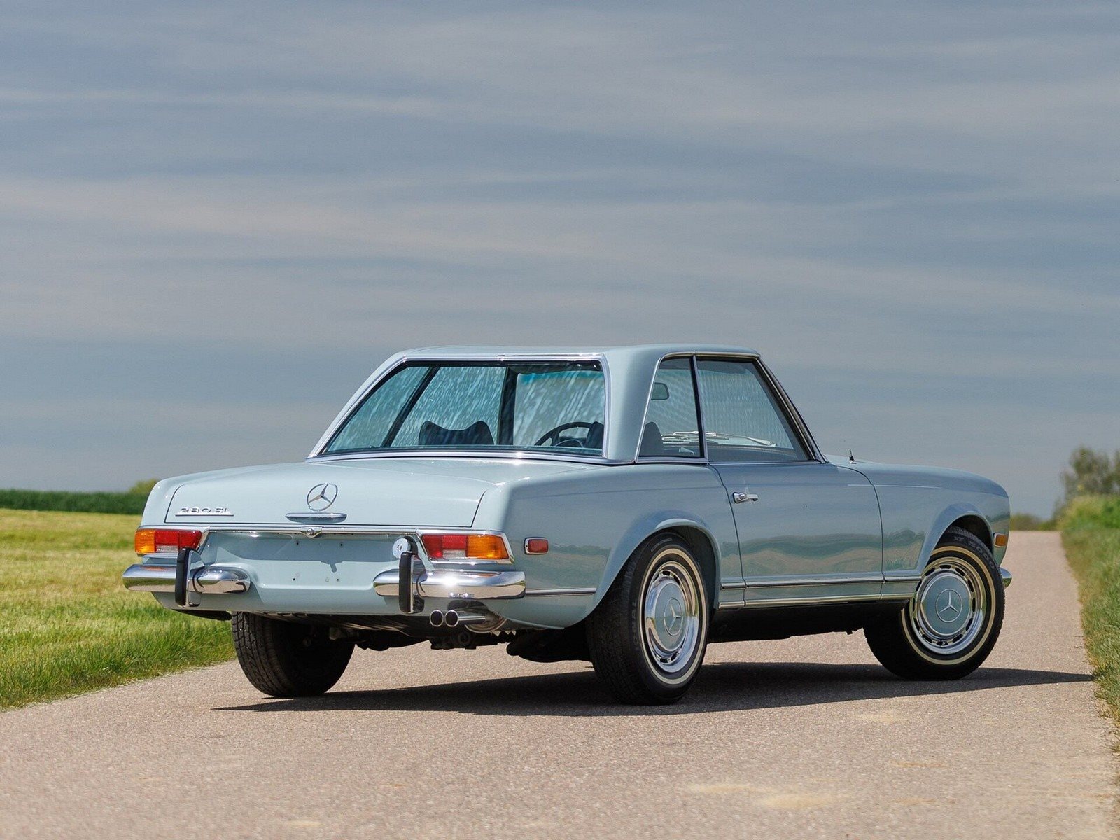 1970 - MERCEDES-BENZ 280 SL HORIZON BLUE, foto 2