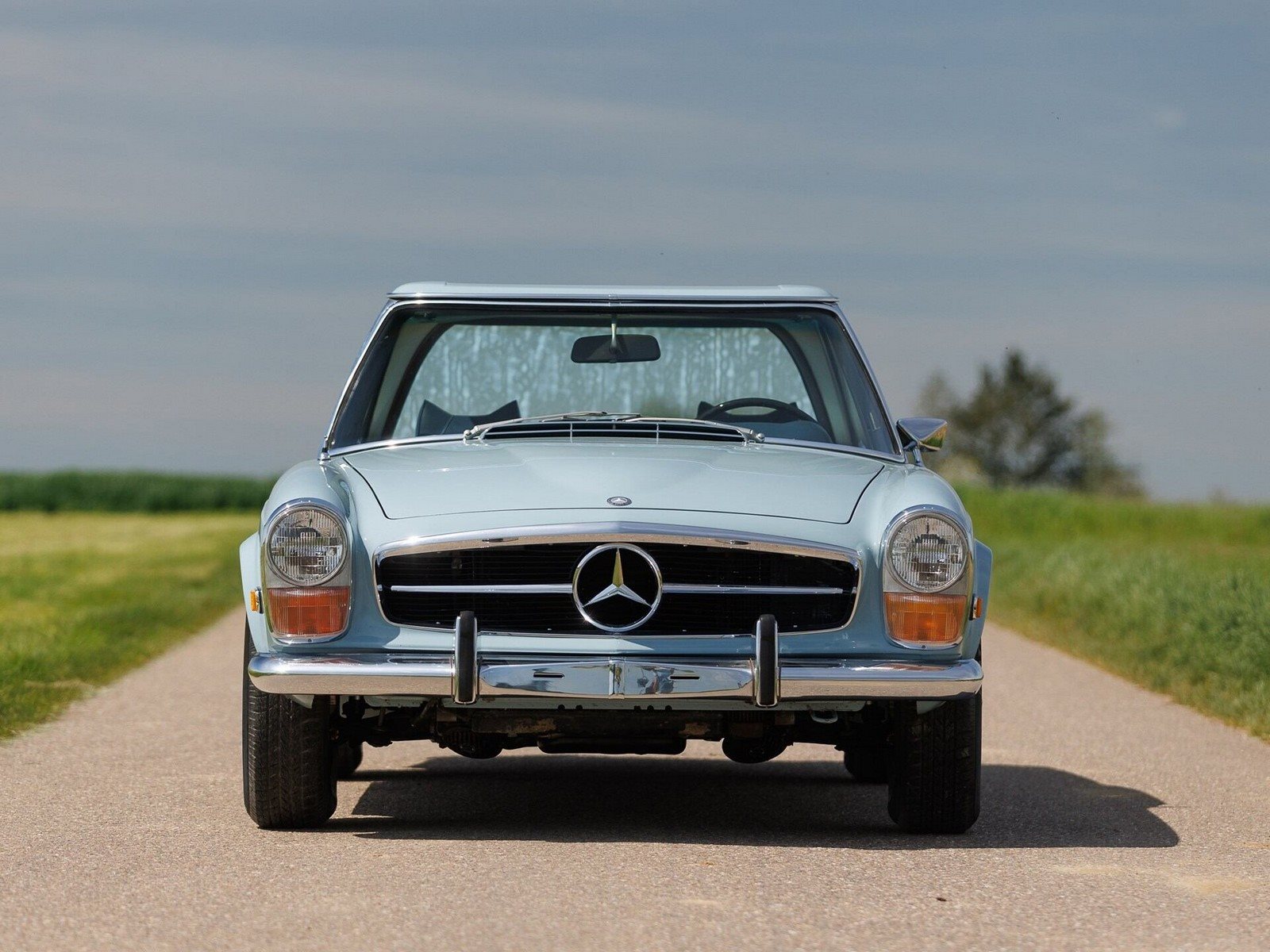 1970 - MERCEDES-BENZ 280 SL HORIZON BLUE, foto 4
