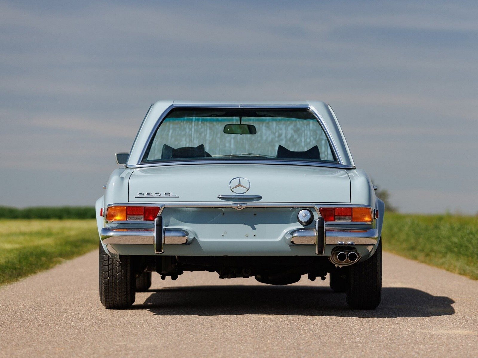 1970 - MERCEDES-BENZ 280 SL HORIZON BLUE, foto 5