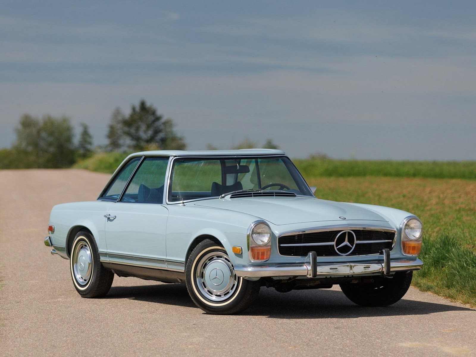 1970 - MERCEDES-BENZ 280 SL HORIZON BLUE, foto 6