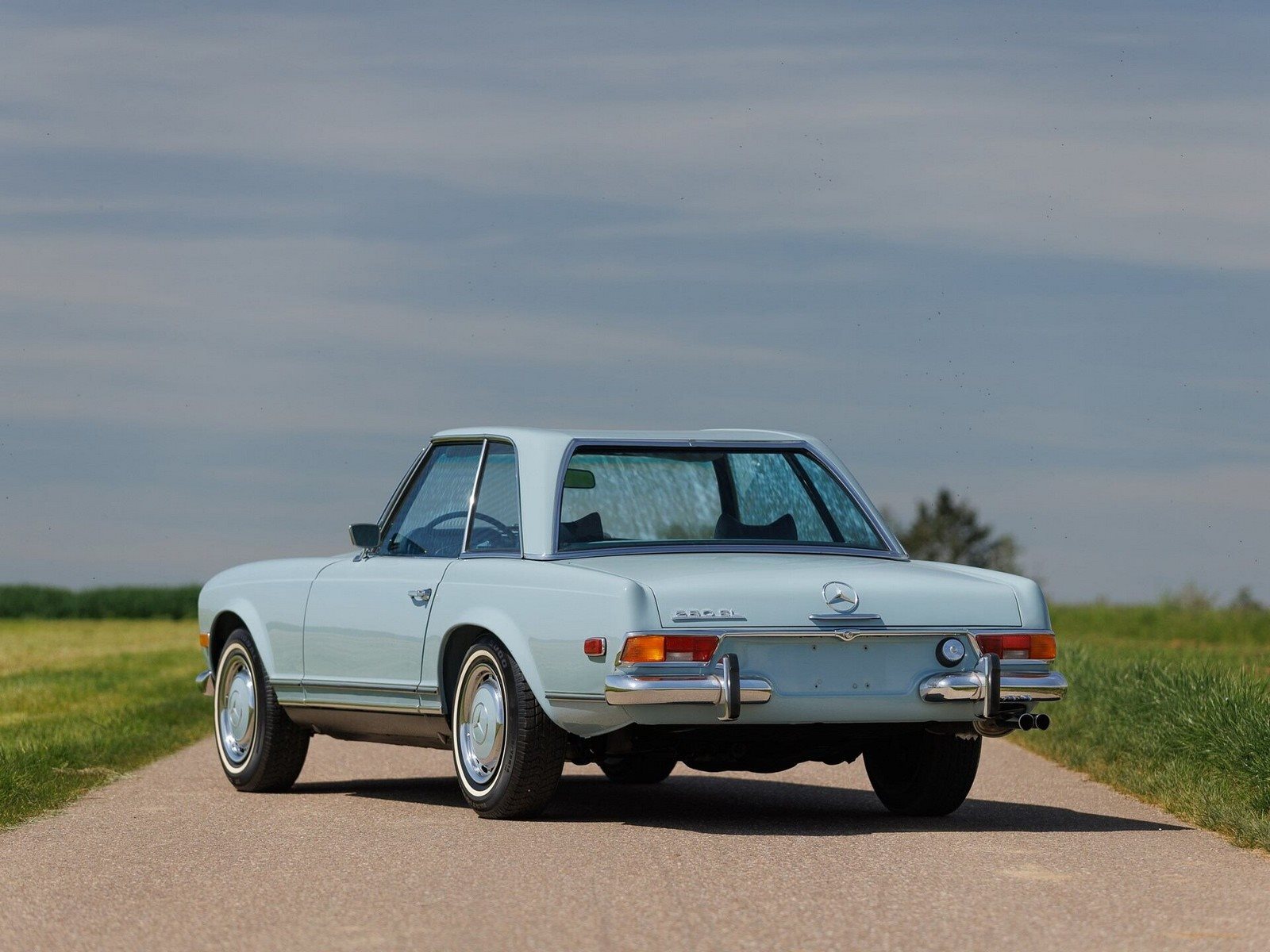 1970 - MERCEDES-BENZ 280 SL HORIZON BLUE, foto 7