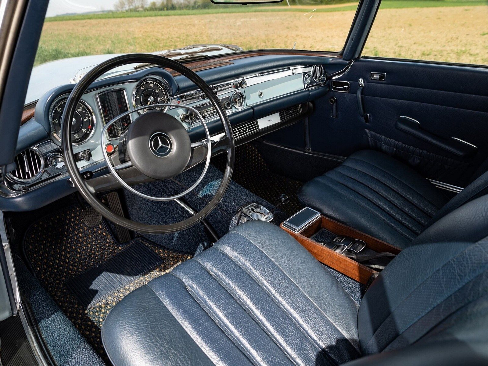 1970 - MERCEDES-BENZ 280 SL HORIZON BLUE, foto 9