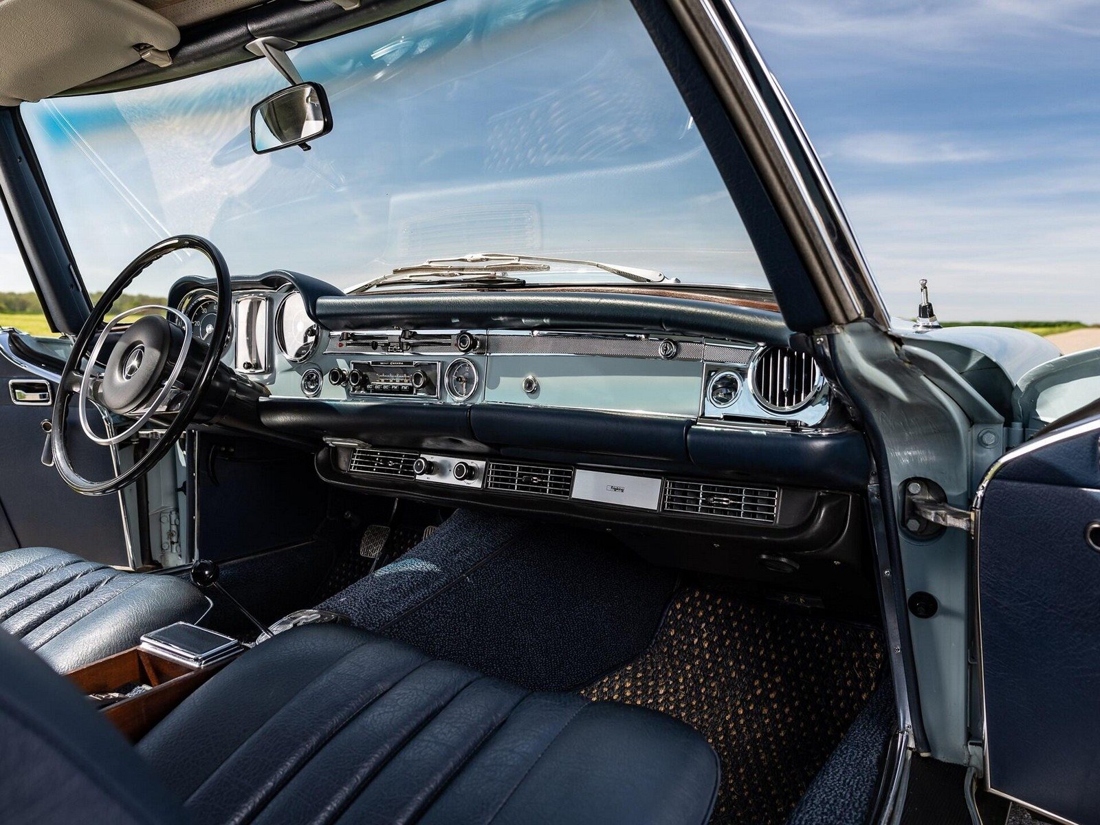 1970 - MERCEDES-BENZ 280 SL HORIZON BLUE, foto 10