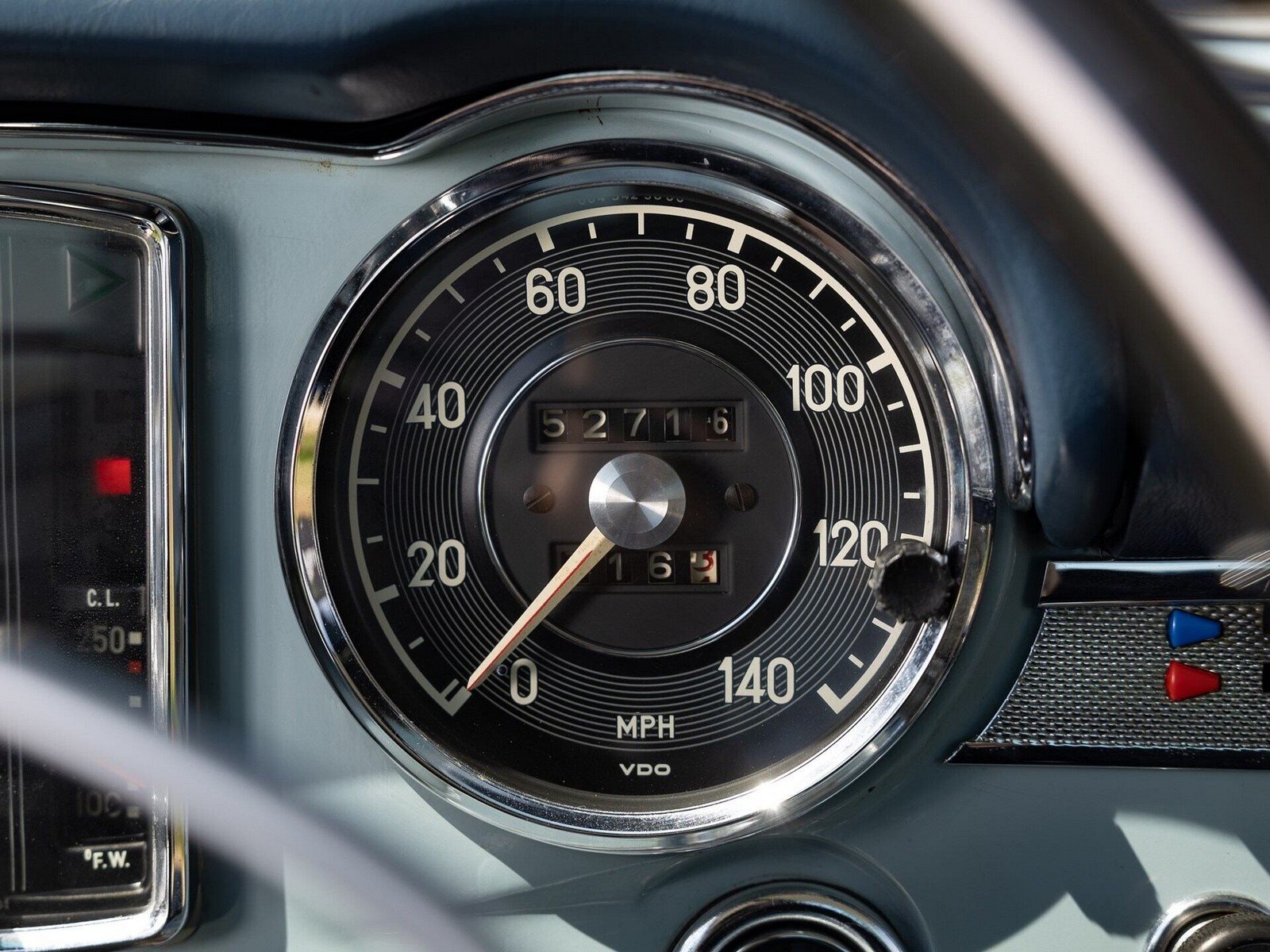 1970 - MERCEDES-BENZ 280 SL HORIZON BLUE, foto 13