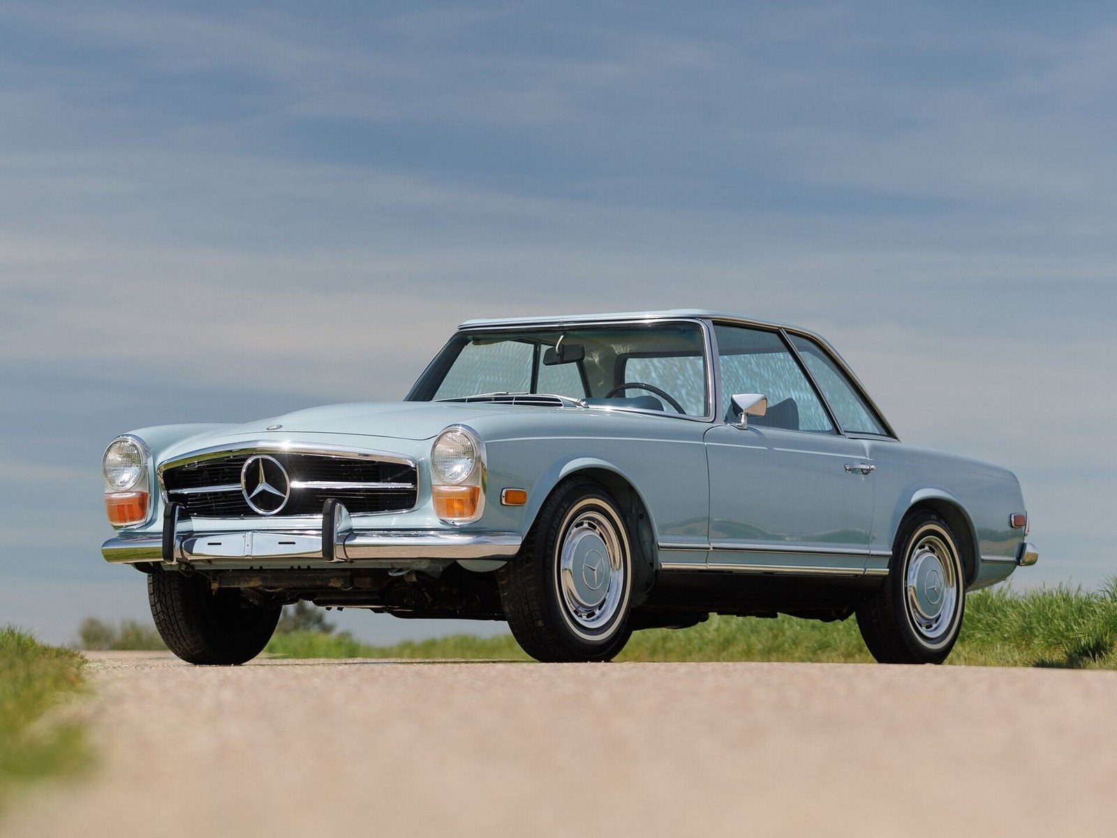 1970 - MERCEDES-BENZ 280 SL HORIZON BLUE, foto 27