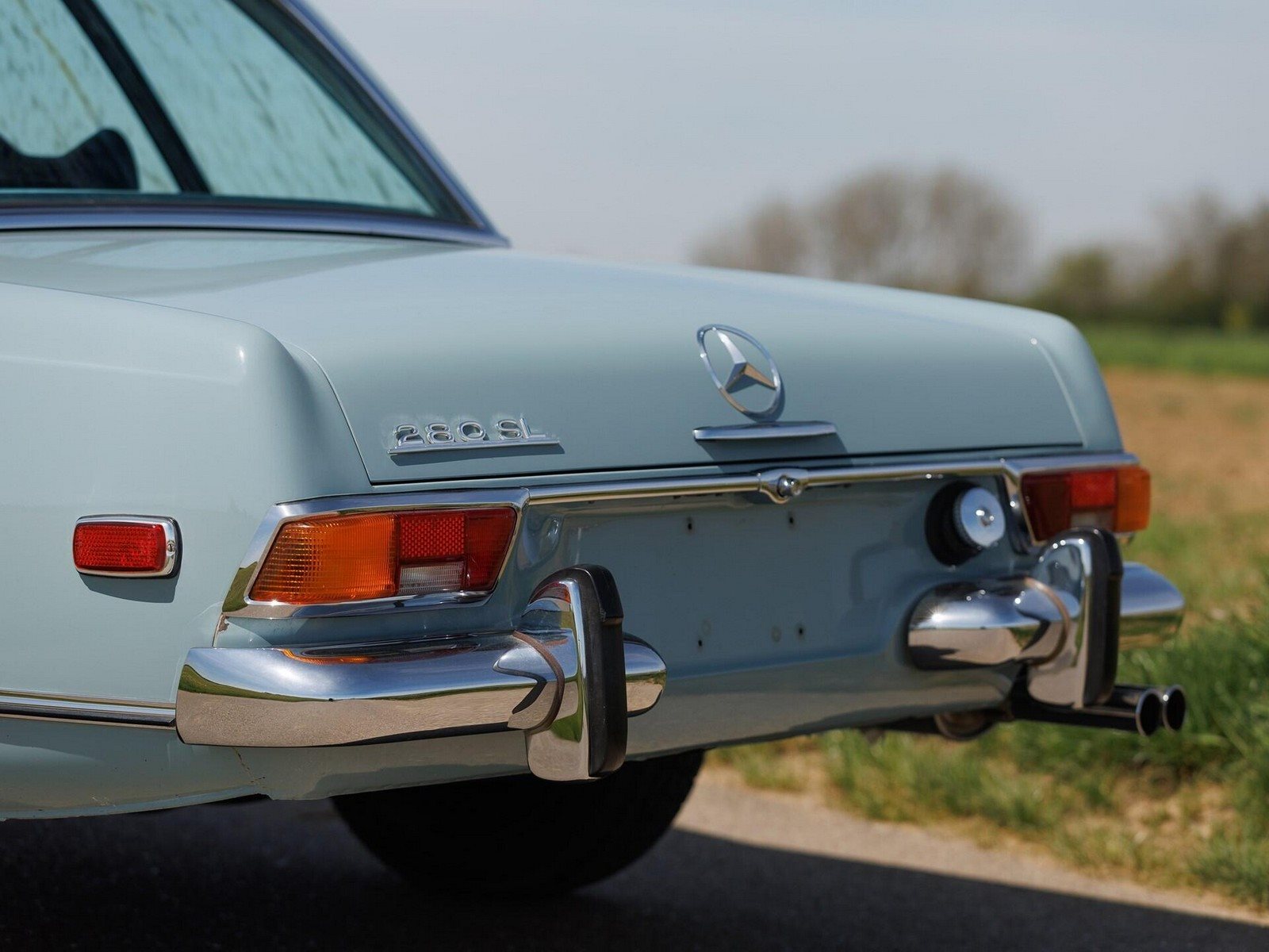 1970 - MERCEDES-BENZ 280 SL HORIZON BLUE, foto 32