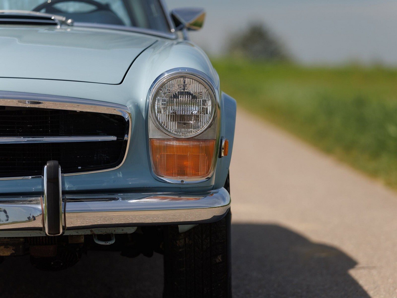 1970 - MERCEDES-BENZ 280 SL HORIZON BLUE, foto 34