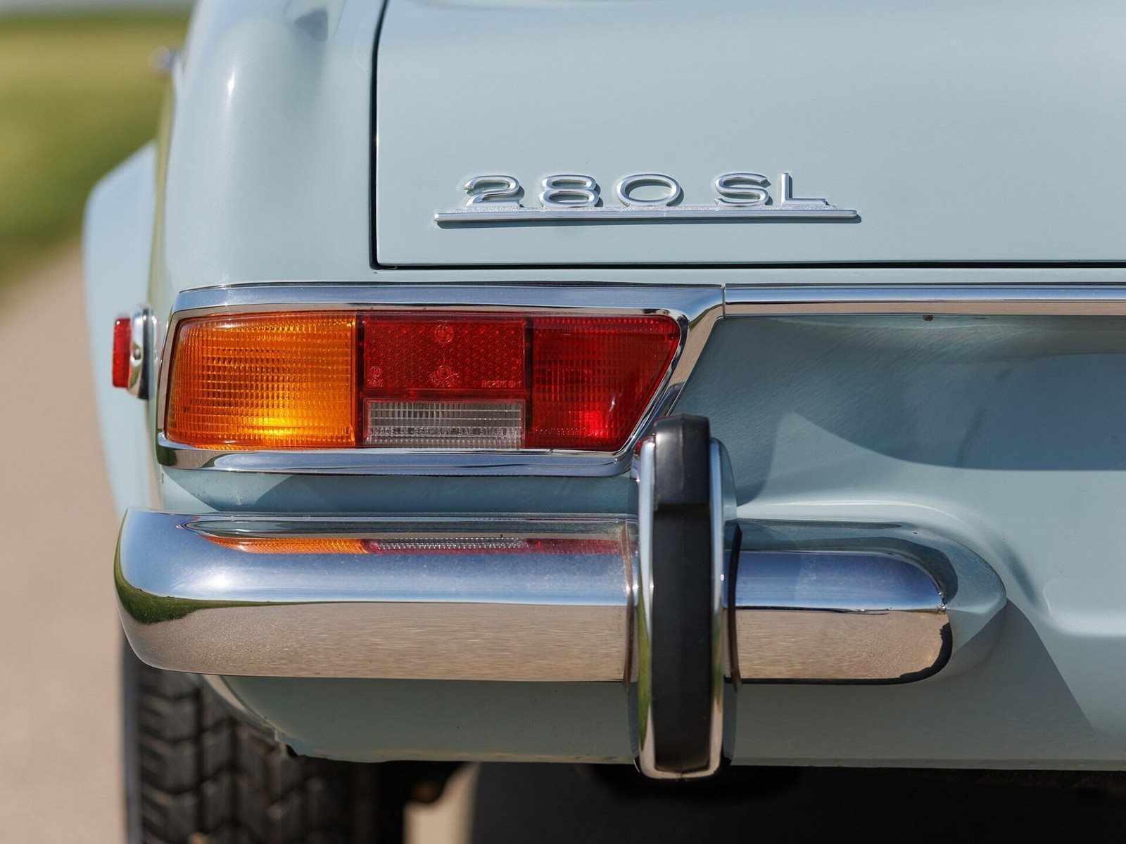 1970 - MERCEDES-BENZ 280 SL HORIZON BLUE, foto 35