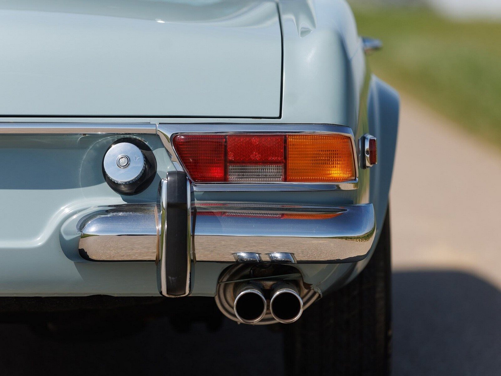 1970 - MERCEDES-BENZ 280 SL HORIZON BLUE, foto 36