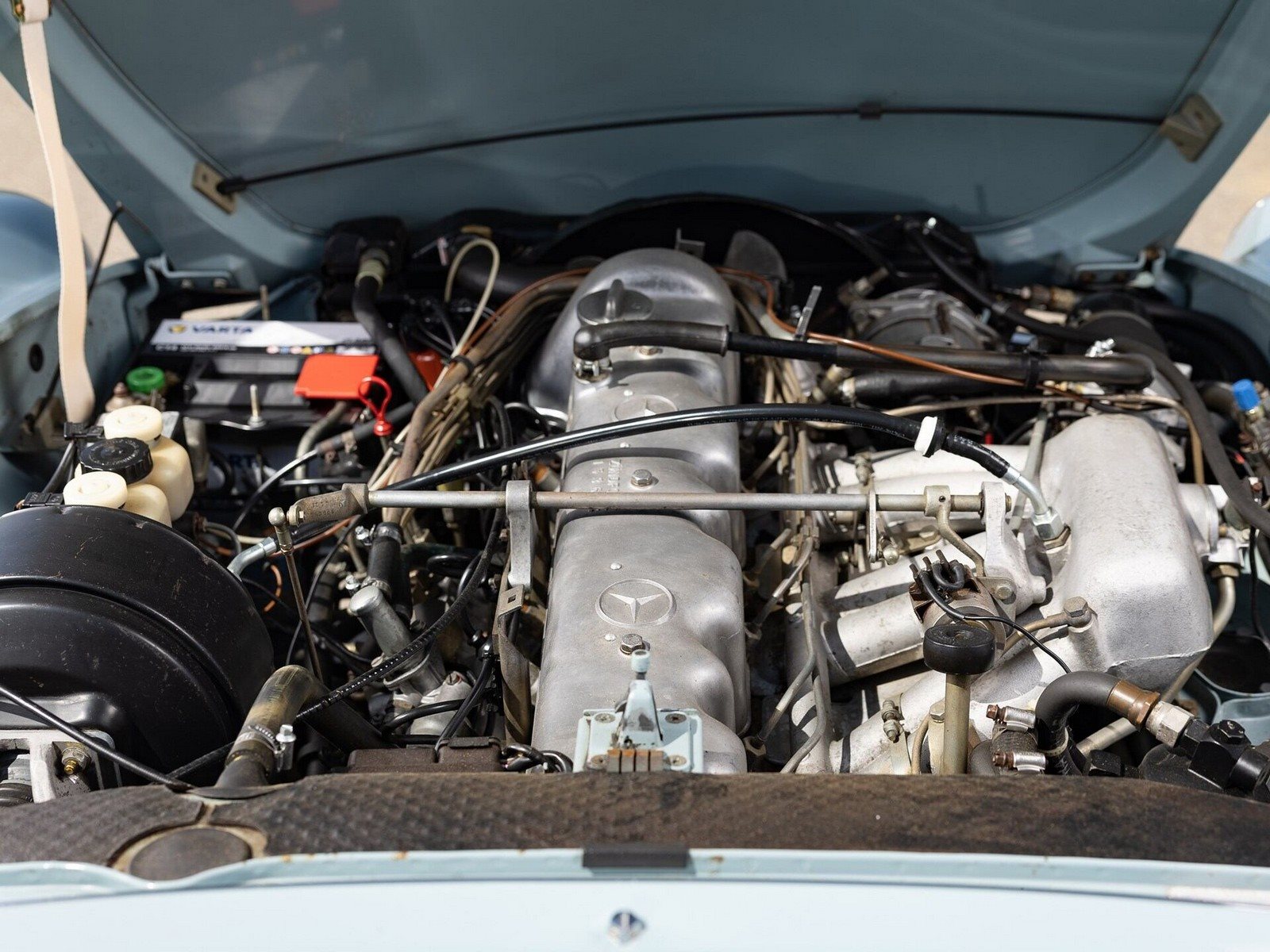 1970 - MERCEDES-BENZ 280 SL HORIZON BLUE, foto 45