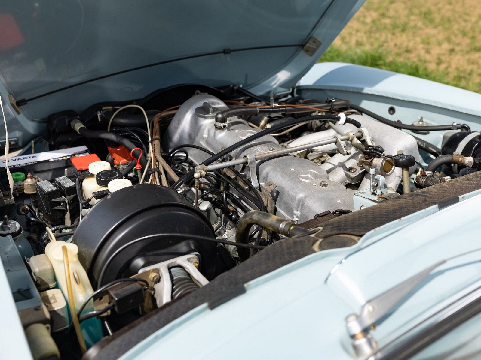 1970 - MERCEDES-BENZ 280 SL HORIZON BLUE, foto 46