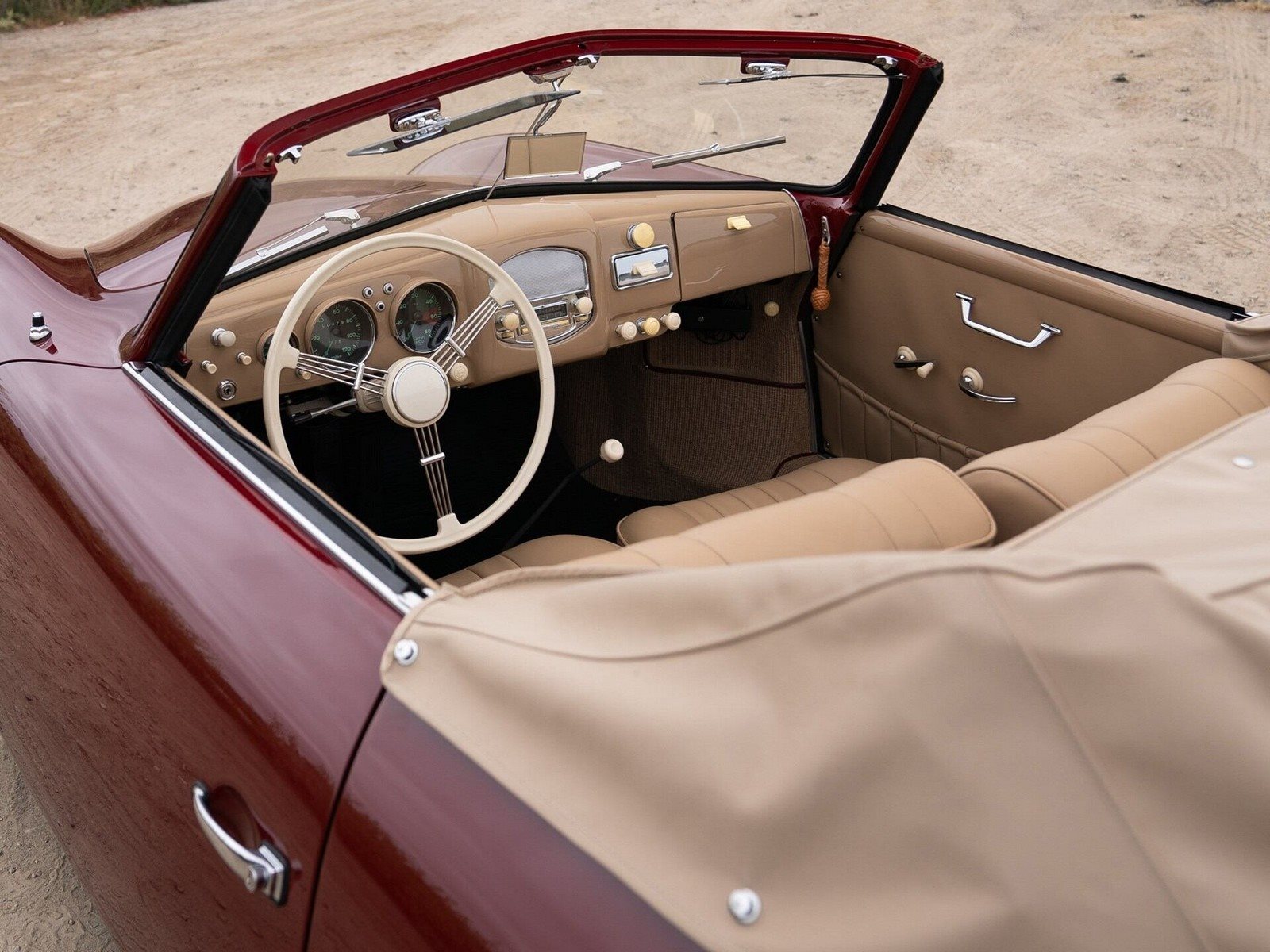 1953 - PORSCHE 356 HEUER-GLÄSER CABRIOLET, foto 9