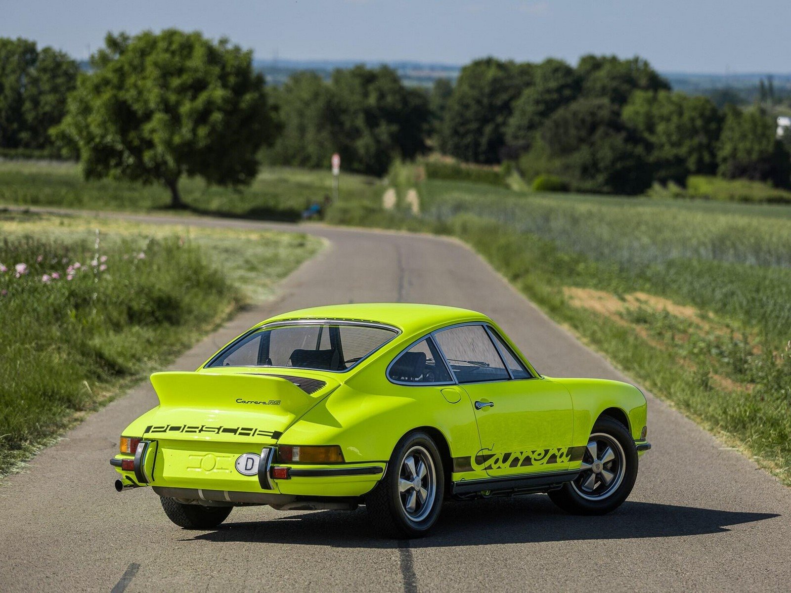 1972 - PORSCHE 911 CARRERA RS 2.7 BRIGHT YELLOW, foto 8