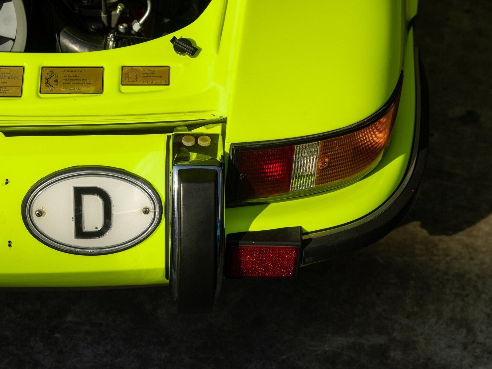 1972 - PORSCHE 911 CARRERA RS 2.7 BRIGHT YELLOW, foto 38