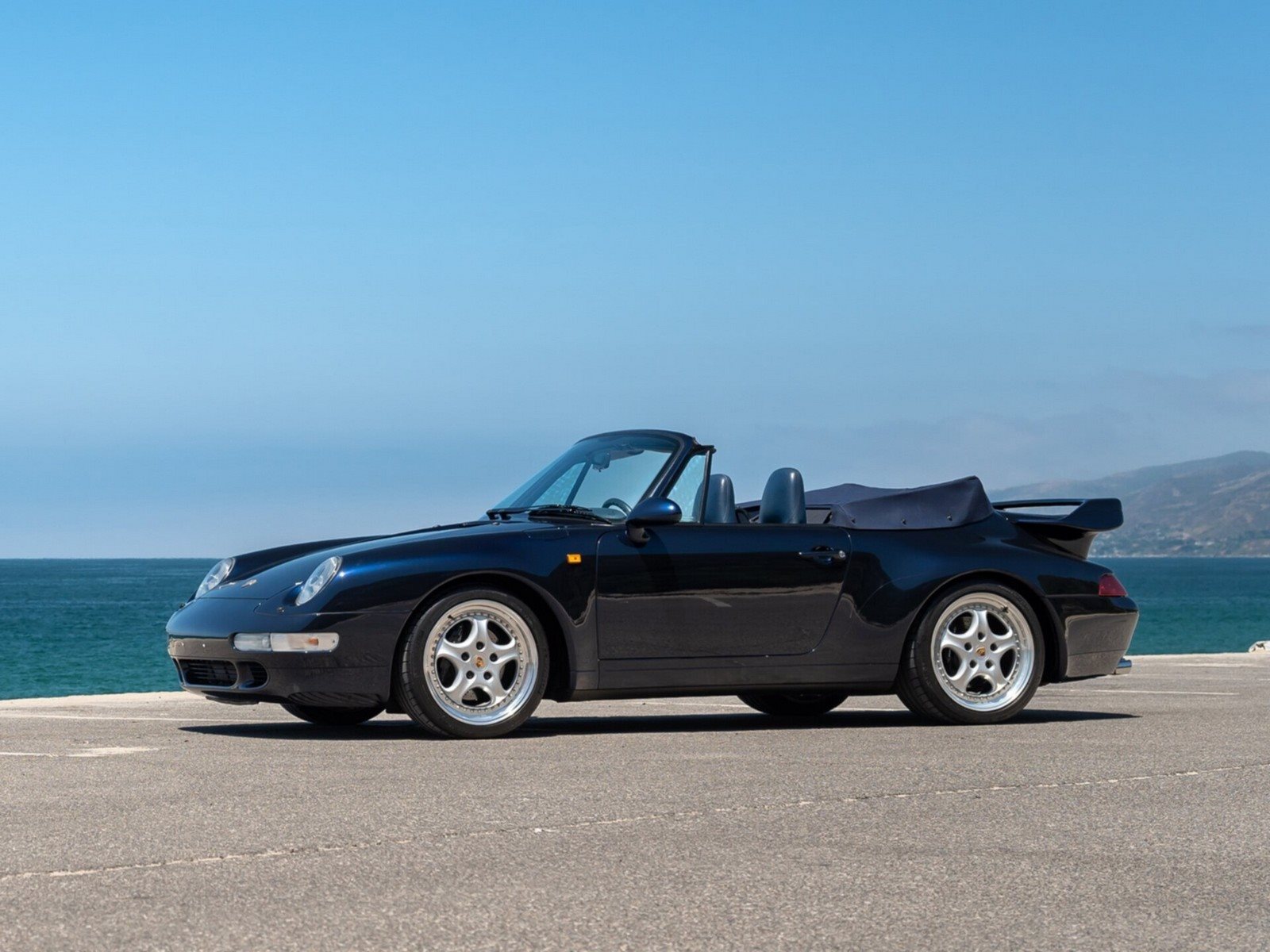 1995 - PORSCHE 911 TURBO CABRIOLET MIDNIGHT BLUE METALLIC, foto 1