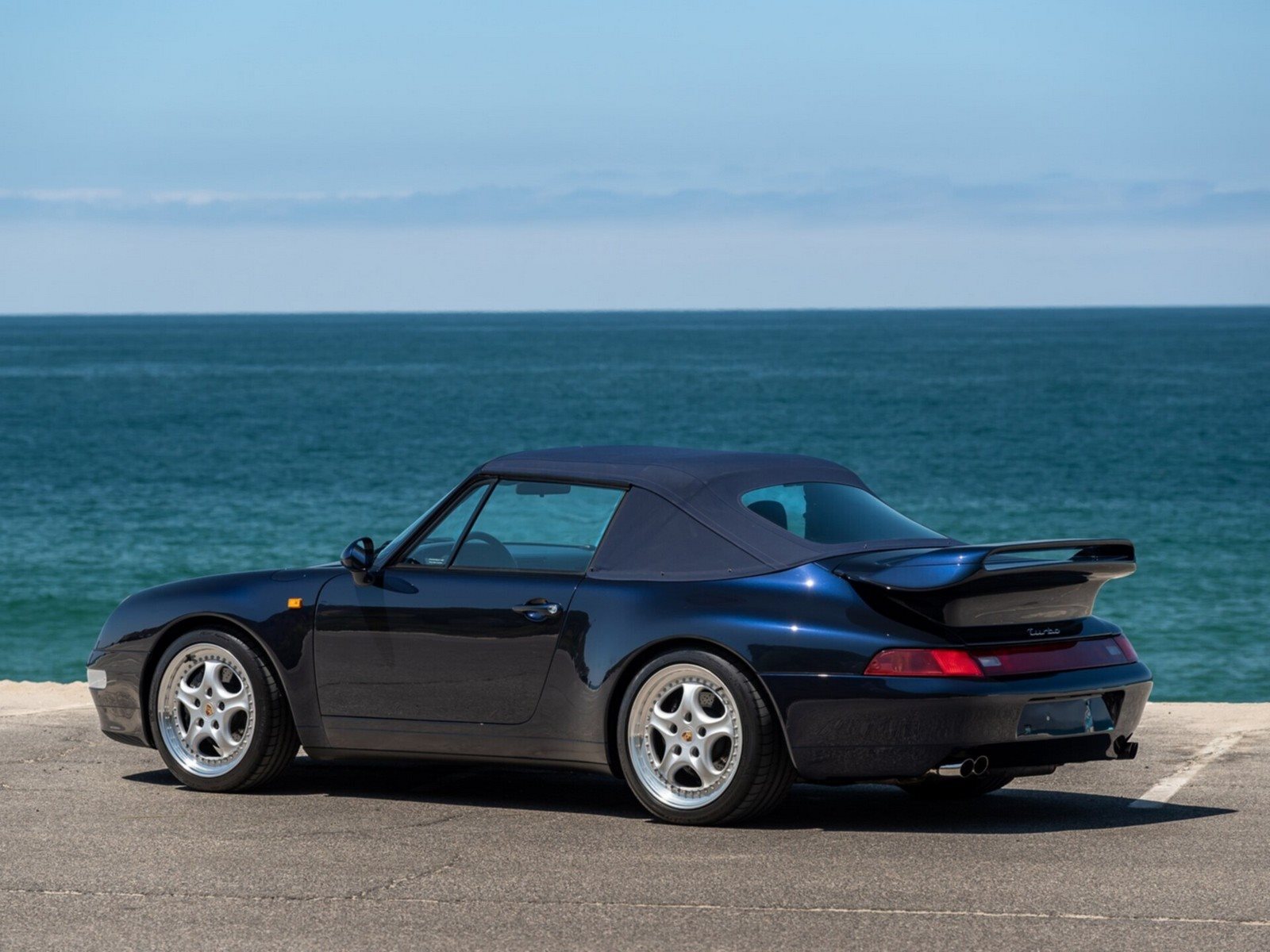 1995 - PORSCHE 911 TURBO CABRIOLET MIDNIGHT BLUE METALLIC, foto 2