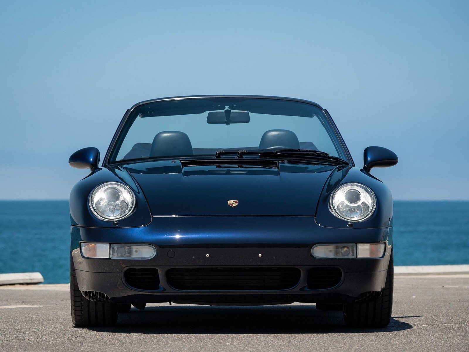 1995 - PORSCHE 911 TURBO CABRIOLET MIDNIGHT BLUE METALLIC, foto 4