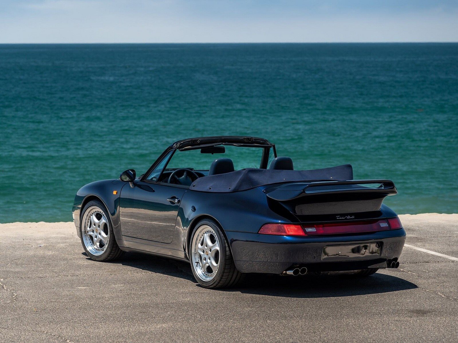 1995 - PORSCHE 911 TURBO CABRIOLET MIDNIGHT BLUE METALLIC, foto 6