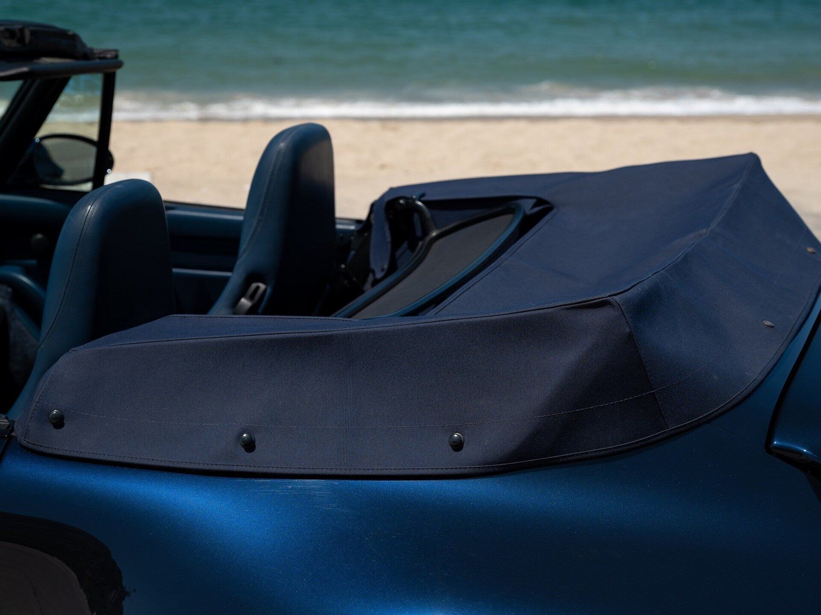1995 - PORSCHE 911 TURBO CABRIOLET MIDNIGHT BLUE METALLIC, foto 14