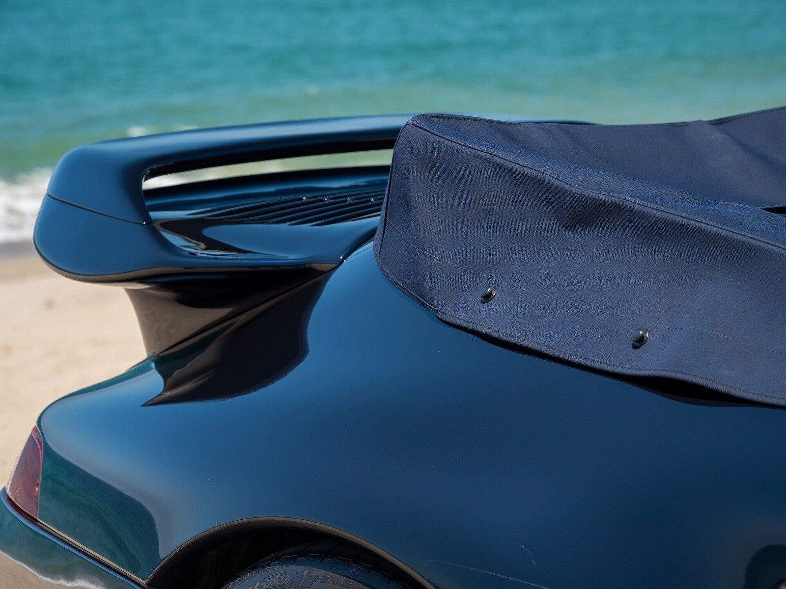 1995 - PORSCHE 911 TURBO CABRIOLET MIDNIGHT BLUE METALLIC, foto 21
