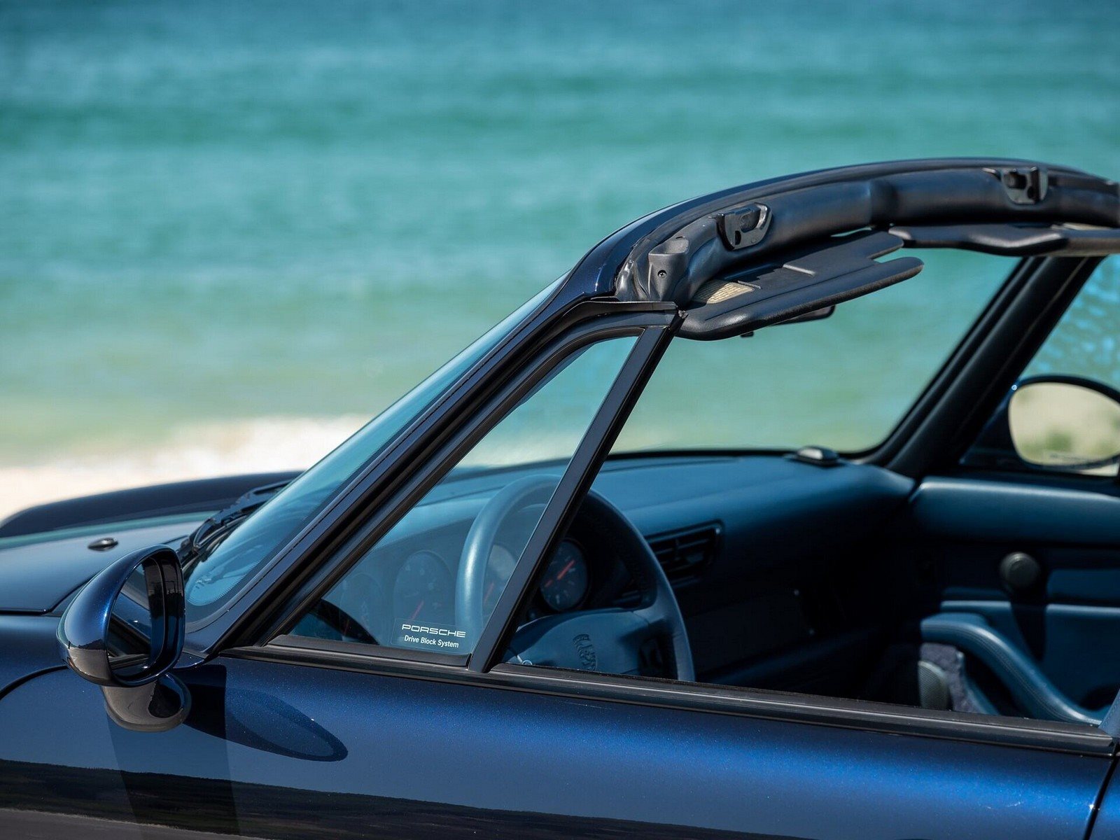 1995 - PORSCHE 911 TURBO CABRIOLET MIDNIGHT BLUE METALLIC, foto 22