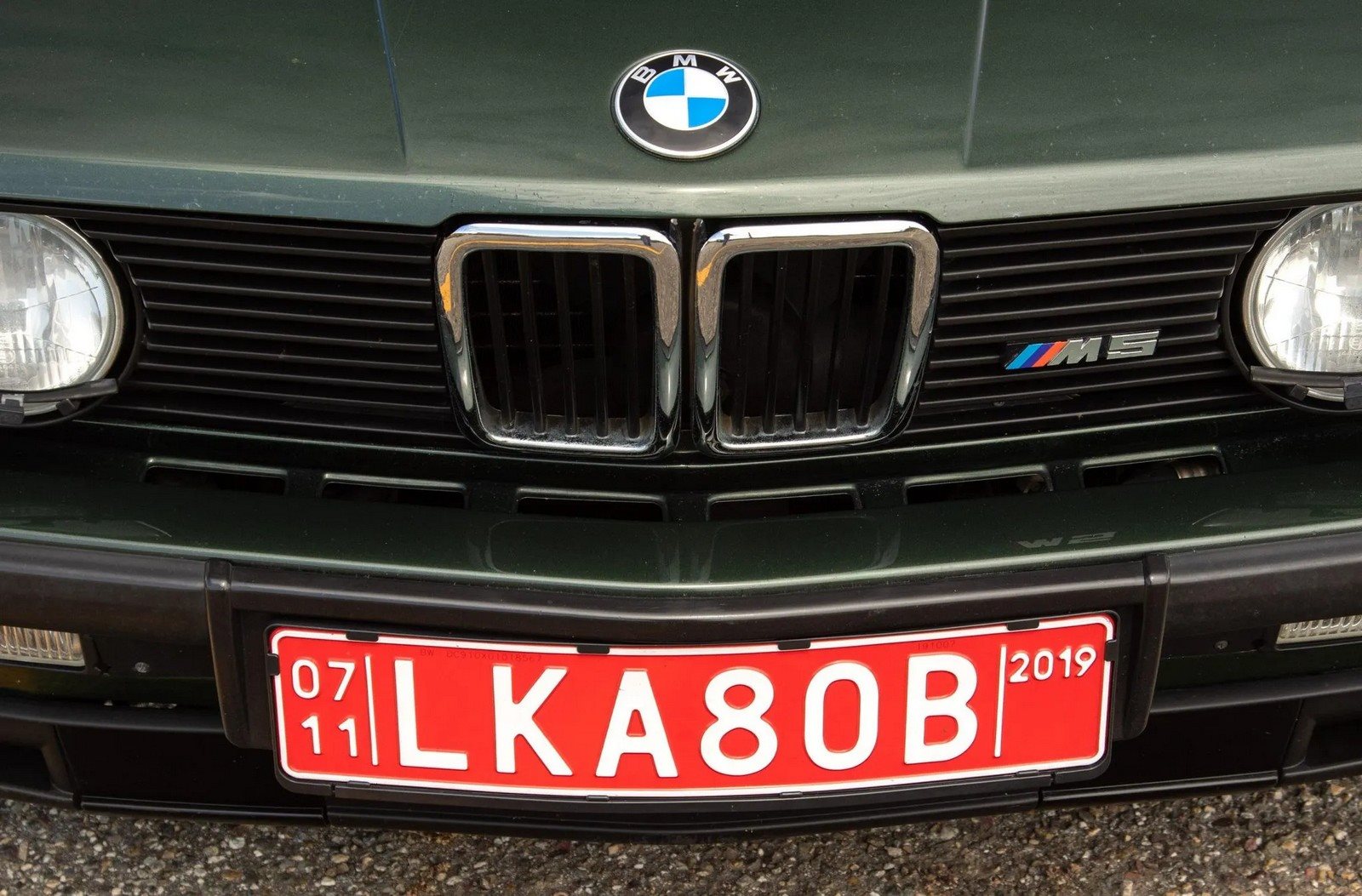 1987 - BMW M5 SEDAN EX KING OF SWEDEN, foto 35