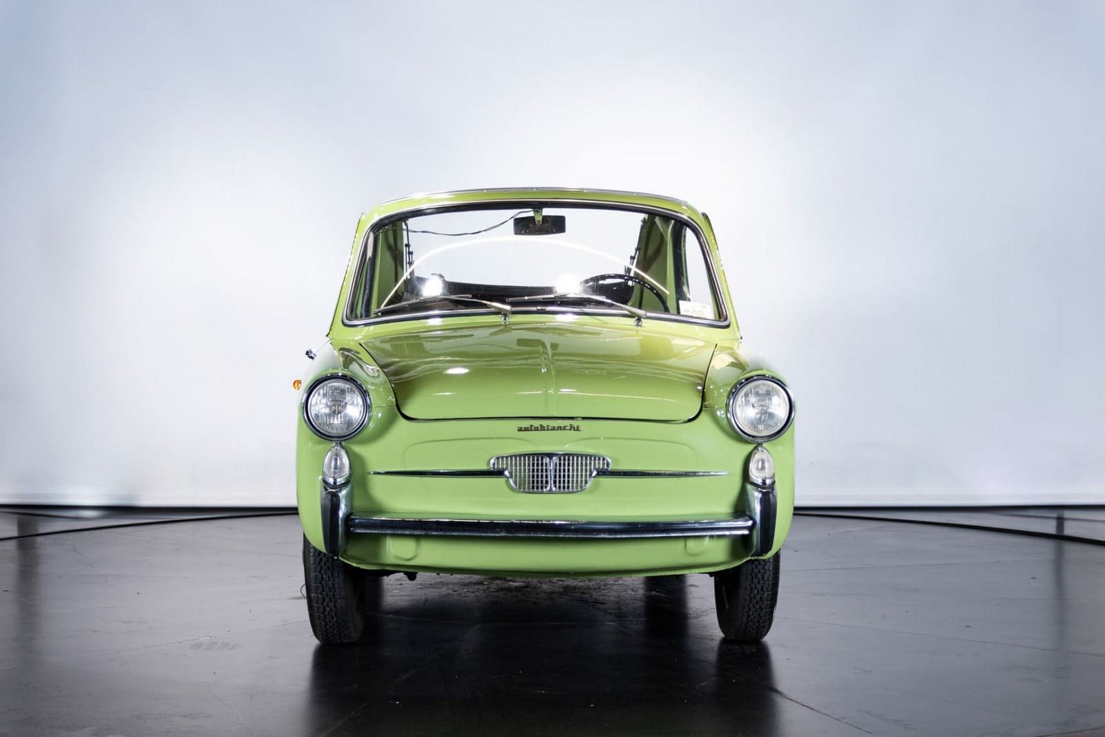 1961 - AUTOBIANCHI BIANCHINA TRANSFORMABILE VERDE CHIARO, foto 2
