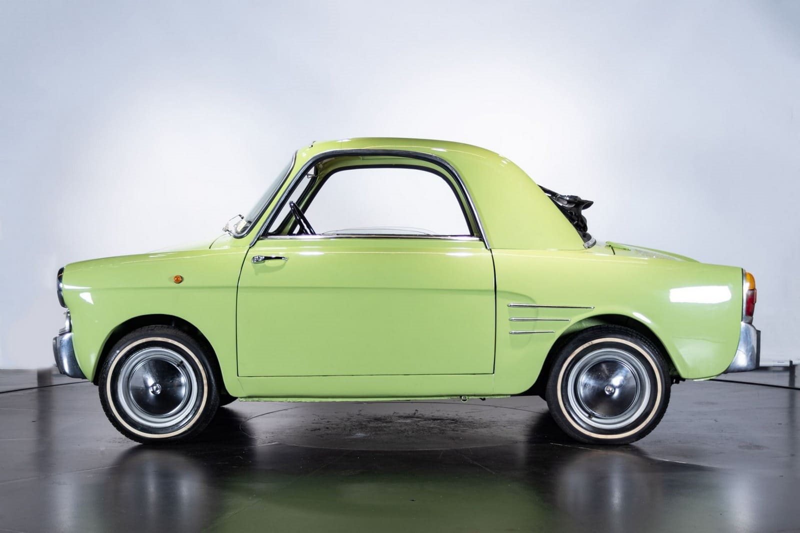 1961 - AUTOBIANCHI BIANCHINA TRANSFORMABILE VERDE CHIARO, foto 3