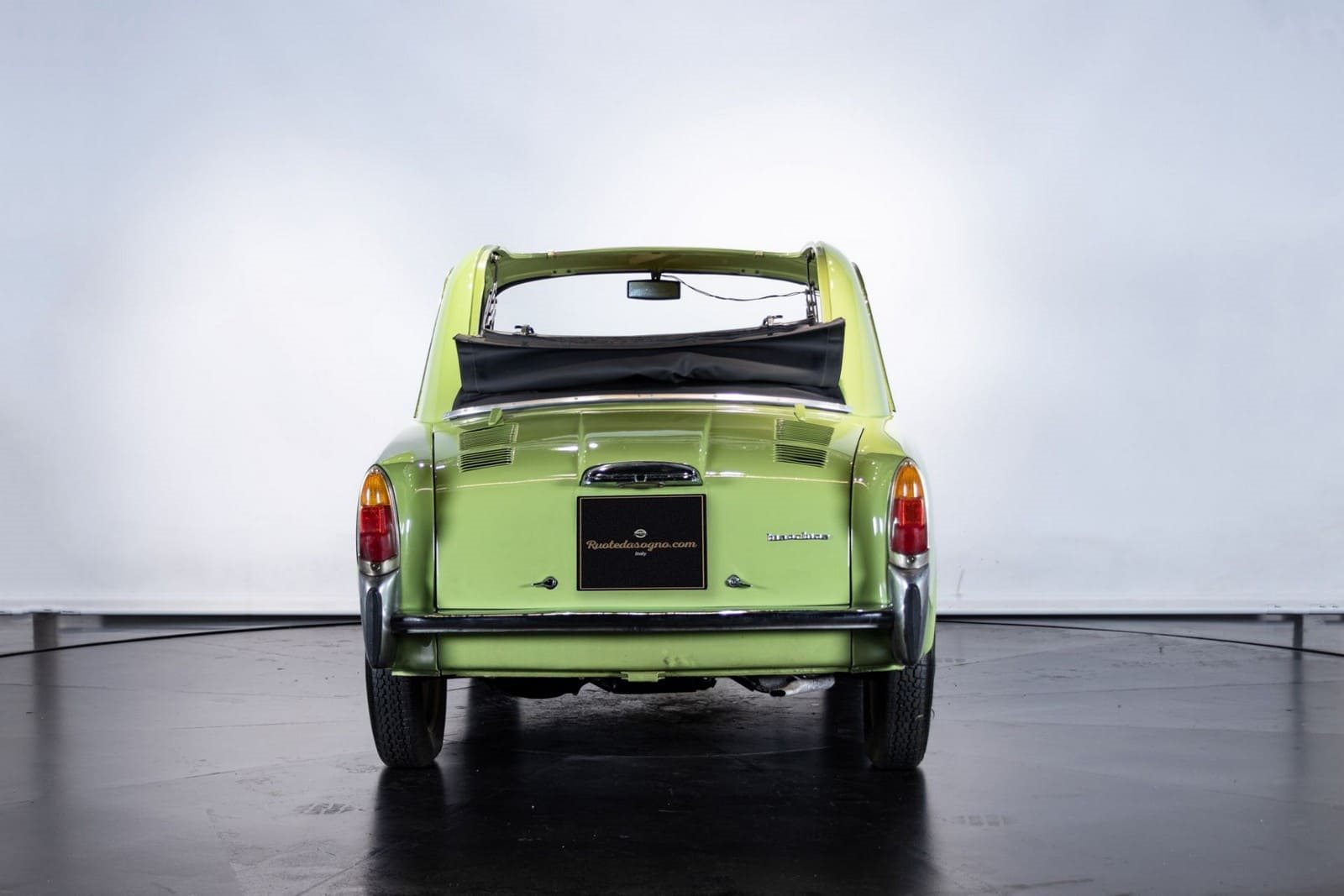 1961 - AUTOBIANCHI BIANCHINA TRANSFORMABILE VERDE CHIARO, foto 5
