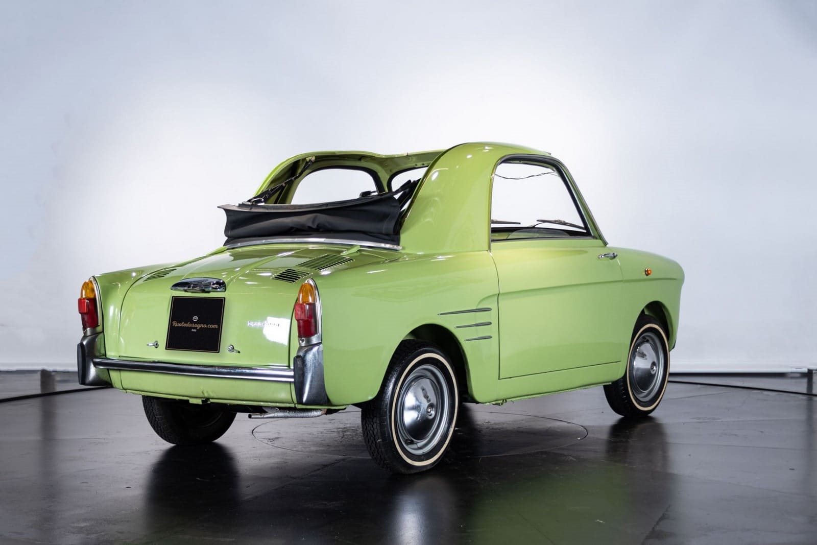 1961 - AUTOBIANCHI BIANCHINA TRANSFORMABILE VERDE CHIARO, foto 6