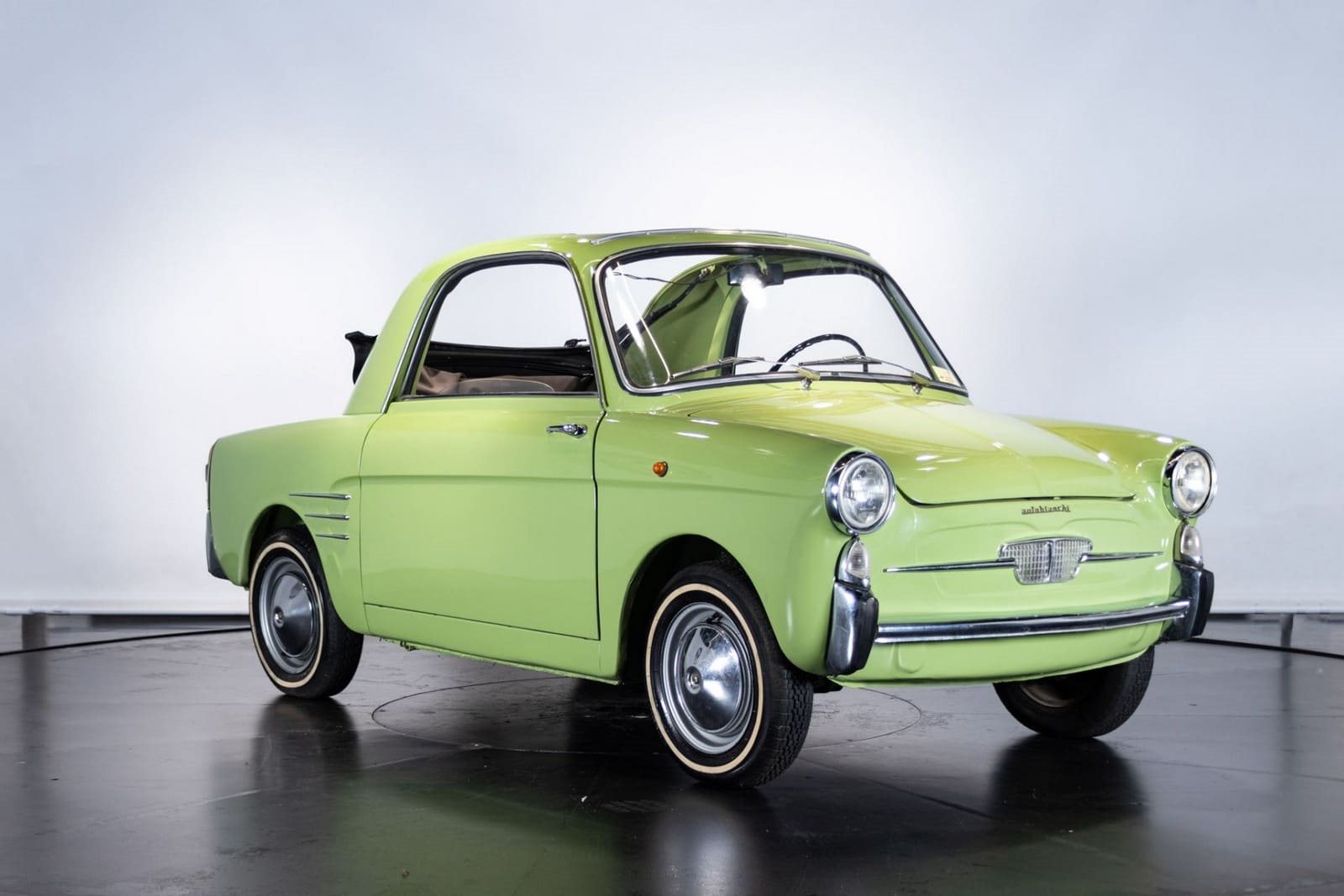 1961 - AUTOBIANCHI BIANCHINA TRANSFORMABILE VERDE CHIARO, foto 8