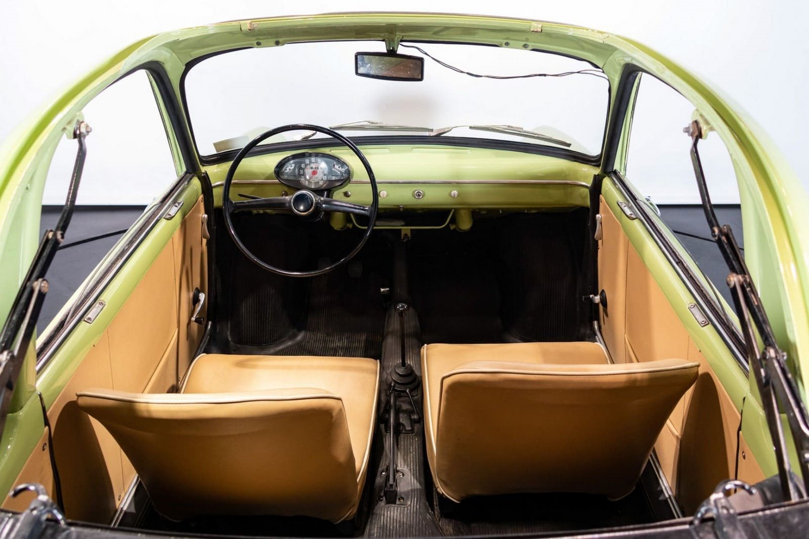 1961 - AUTOBIANCHI BIANCHINA TRANSFORMABILE VERDE CHIARO, foto 15