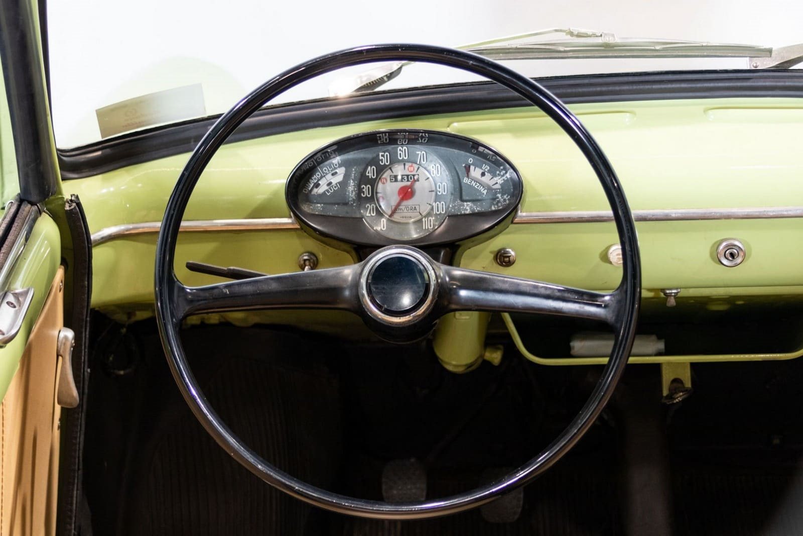1961 - AUTOBIANCHI BIANCHINA TRANSFORMABILE VERDE CHIARO, foto 16