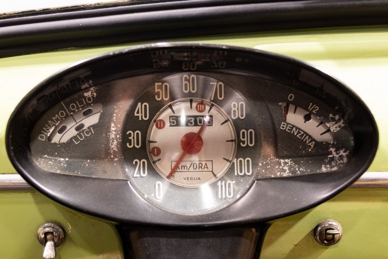 1961 - AUTOBIANCHI BIANCHINA TRANSFORMABILE VERDE CHIARO, foto 17