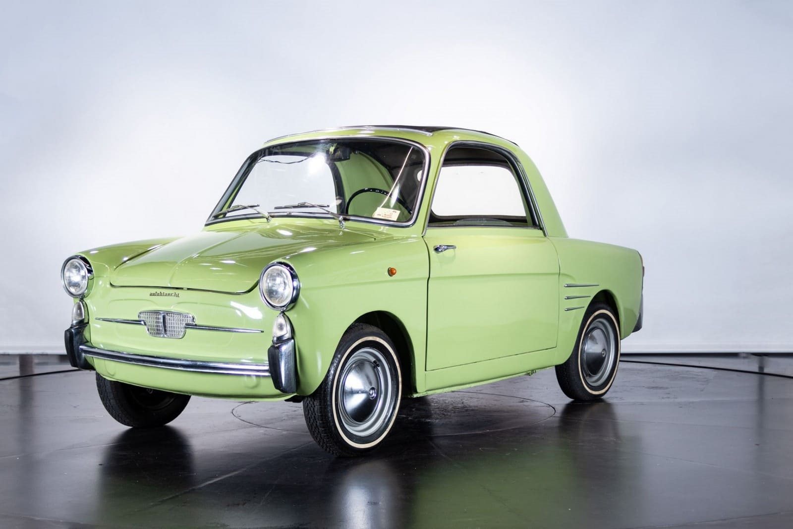 1961 - AUTOBIANCHI BIANCHINA TRANSFORMABILE VERDE CHIARO, foto 23