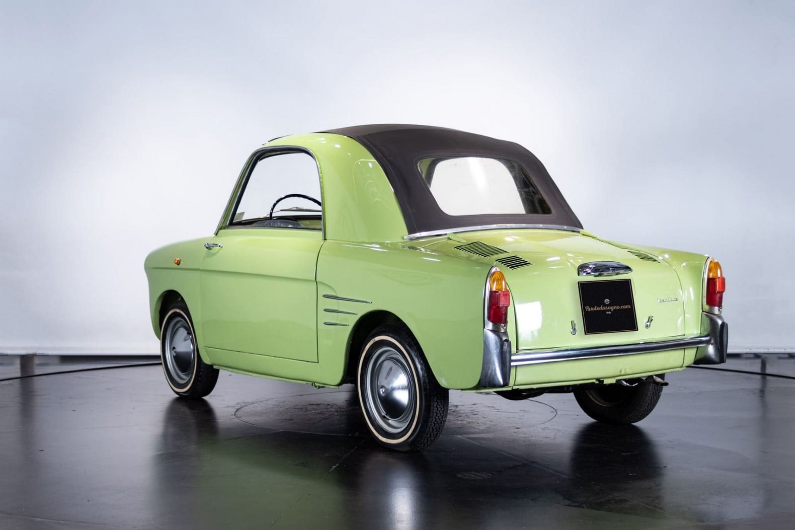1961 - AUTOBIANCHI BIANCHINA TRANSFORMABILE VERDE CHIARO, foto 25
