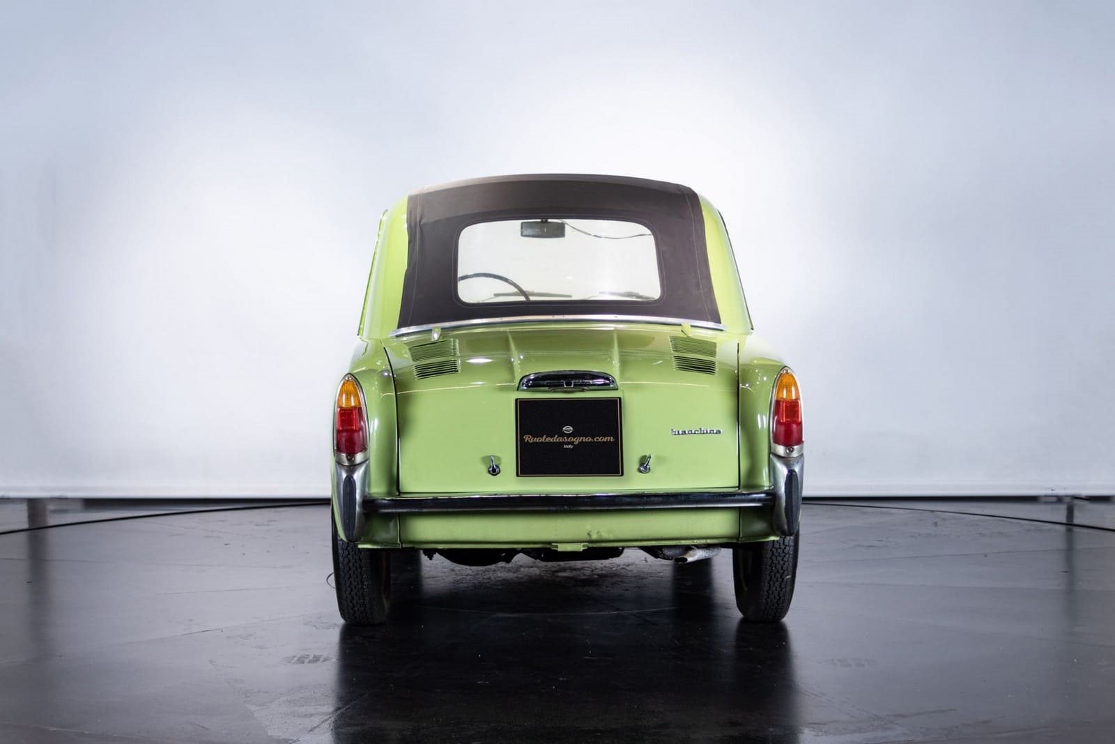 1961 - AUTOBIANCHI BIANCHINA TRANSFORMABILE VERDE CHIARO, foto 26