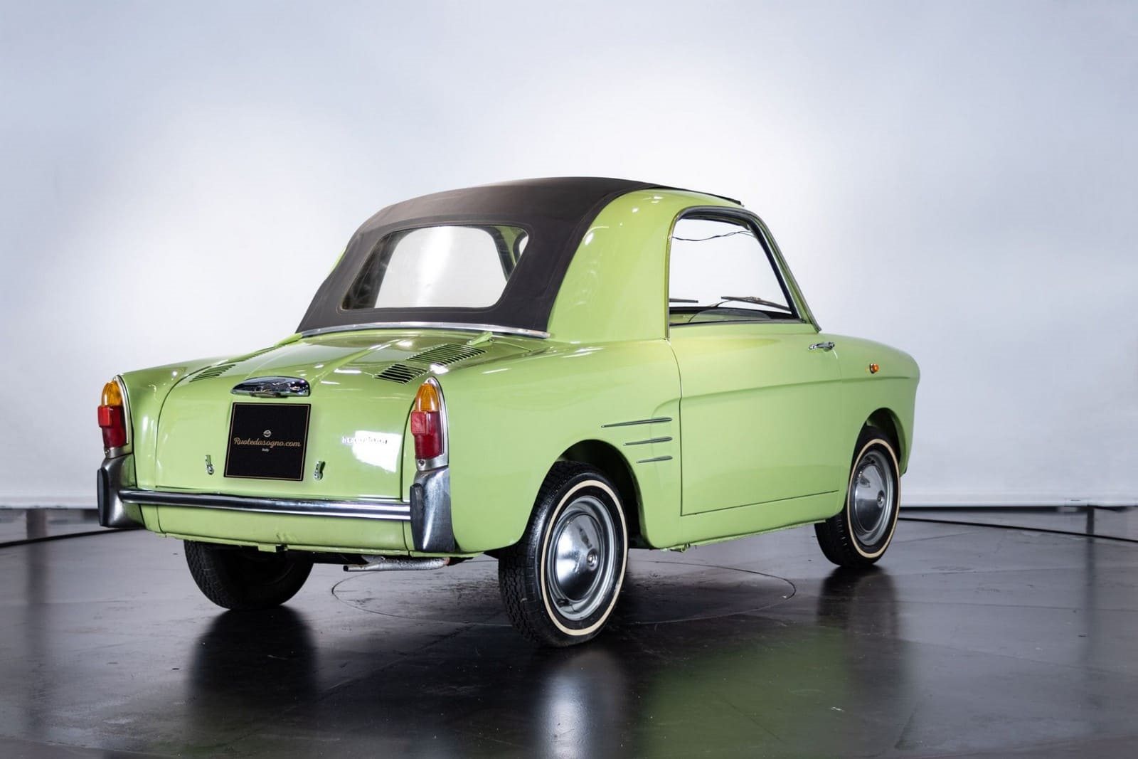 1961 - AUTOBIANCHI BIANCHINA TRANSFORMABILE VERDE CHIARO, foto 27