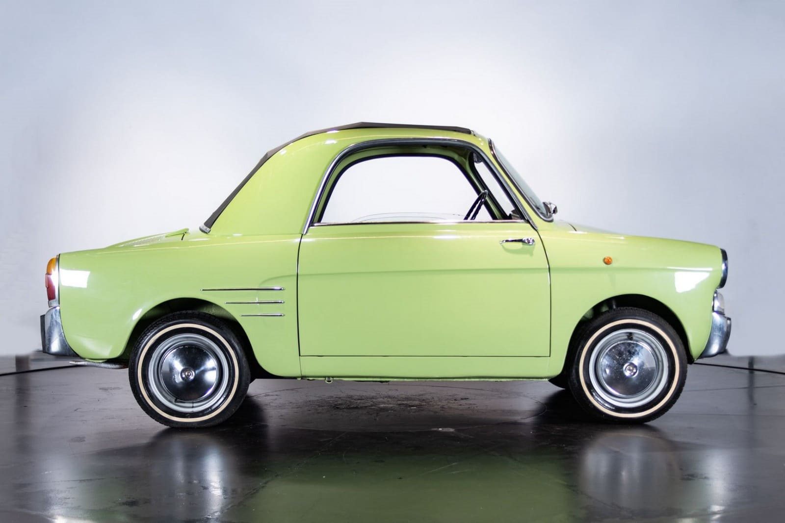 1961 - AUTOBIANCHI BIANCHINA TRANSFORMABILE VERDE CHIARO, foto 28