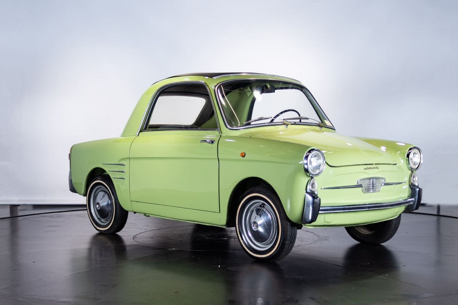 1961 - AUTOBIANCHI BIANCHINA TRANSFORMABILE VERDE CHIARO, foto 29