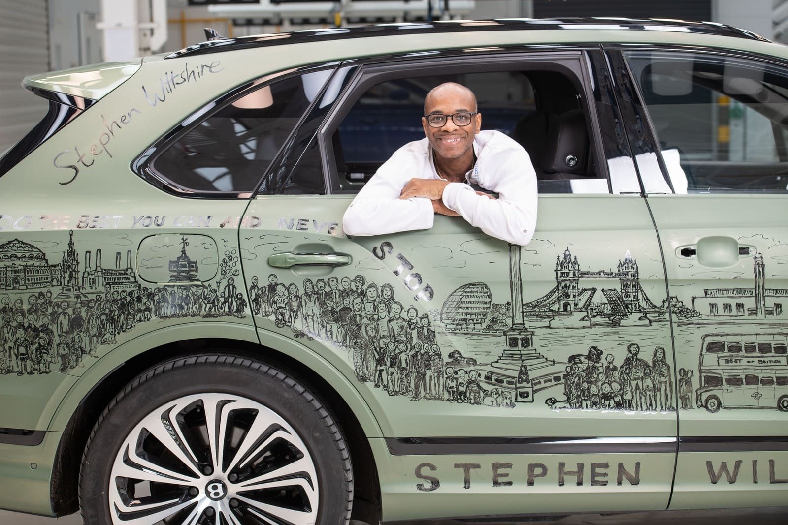 BENTLEY ‘BELONGING BENTAYGA’ BY STEPHEN WILTSHIRE, foto 8