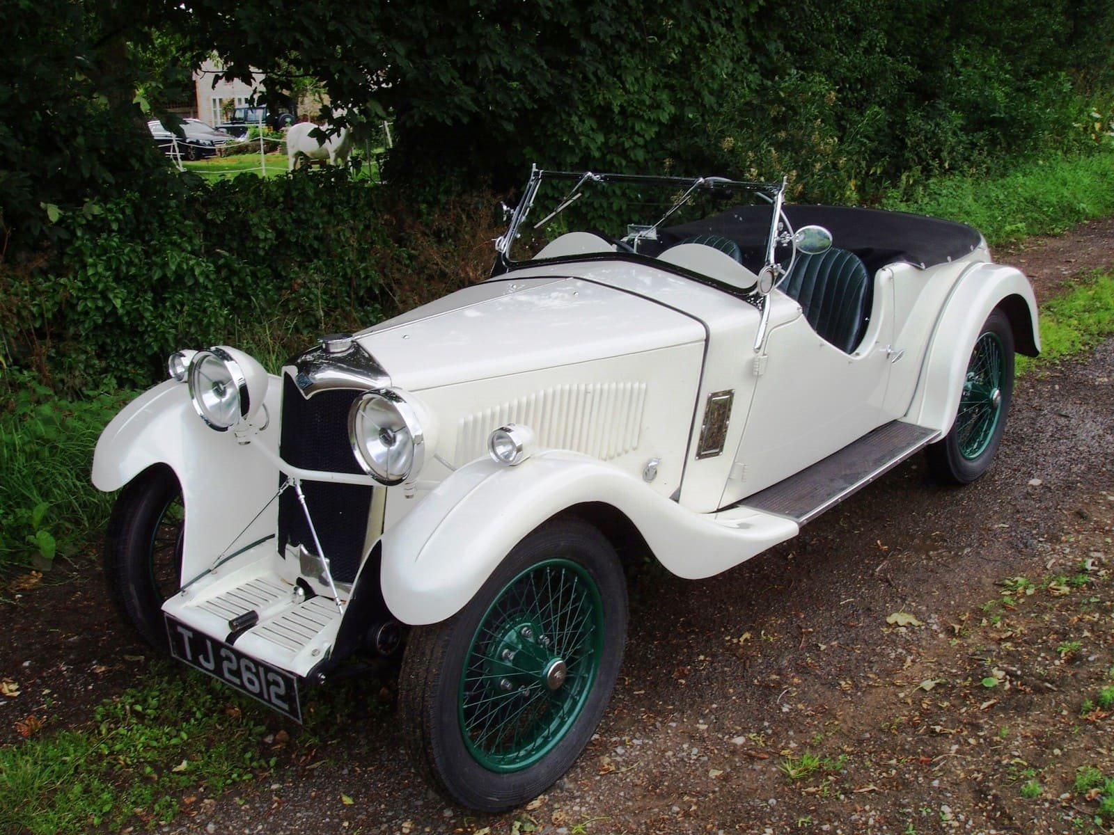 1933 - RILEY 9 LYNX TOURER WHITE, foto 1