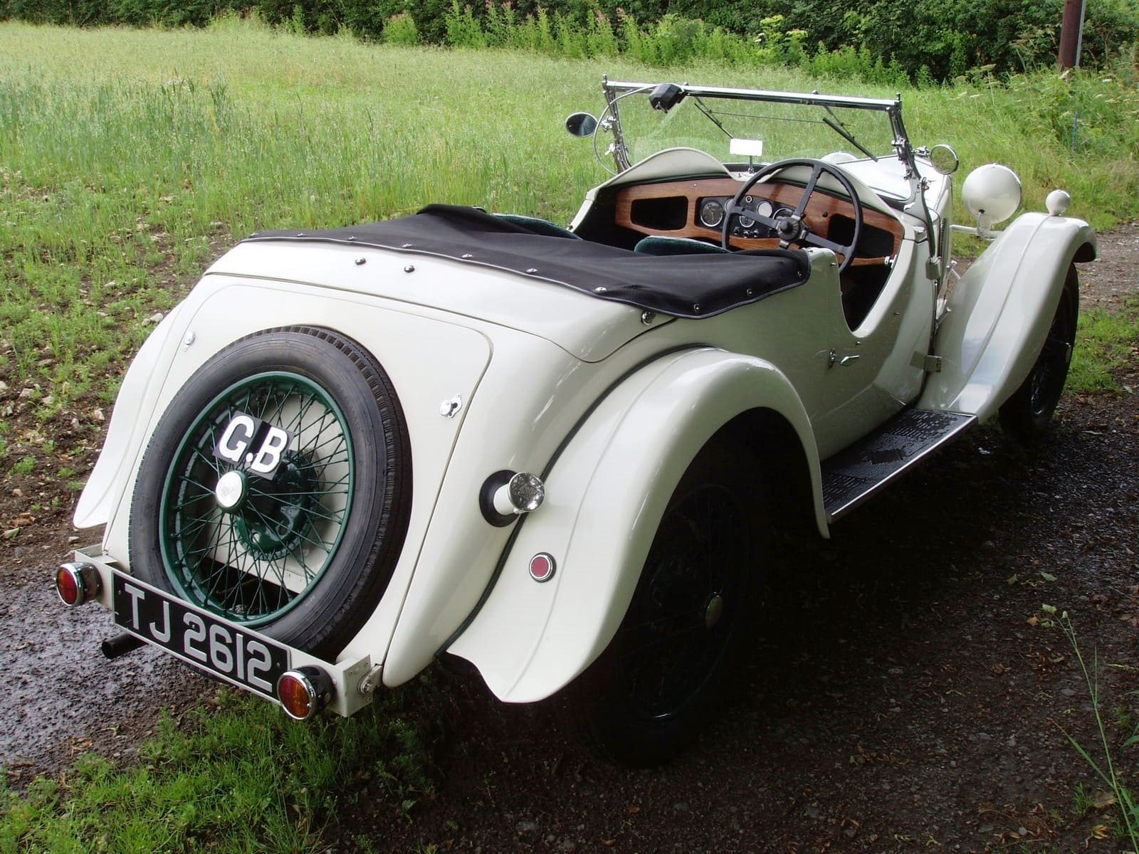 1933 - RILEY 9 LYNX TOURER WHITE, foto 2